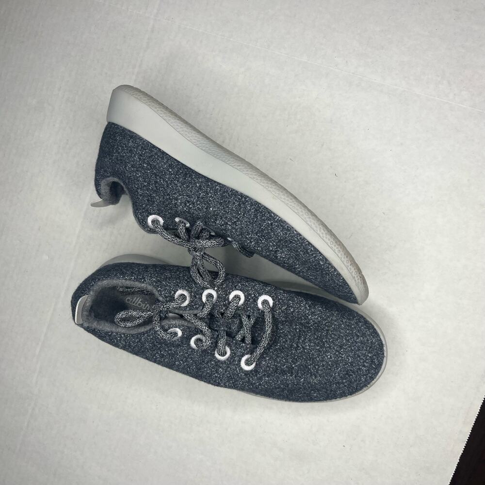Allbirds Wool Runners Gray Women’s Size 9 WRW9 Lace Up Sneakers Comfort Casual - Picture 3 of 12